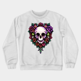 Cyberpunk Flowers Crewneck Sweatshirt